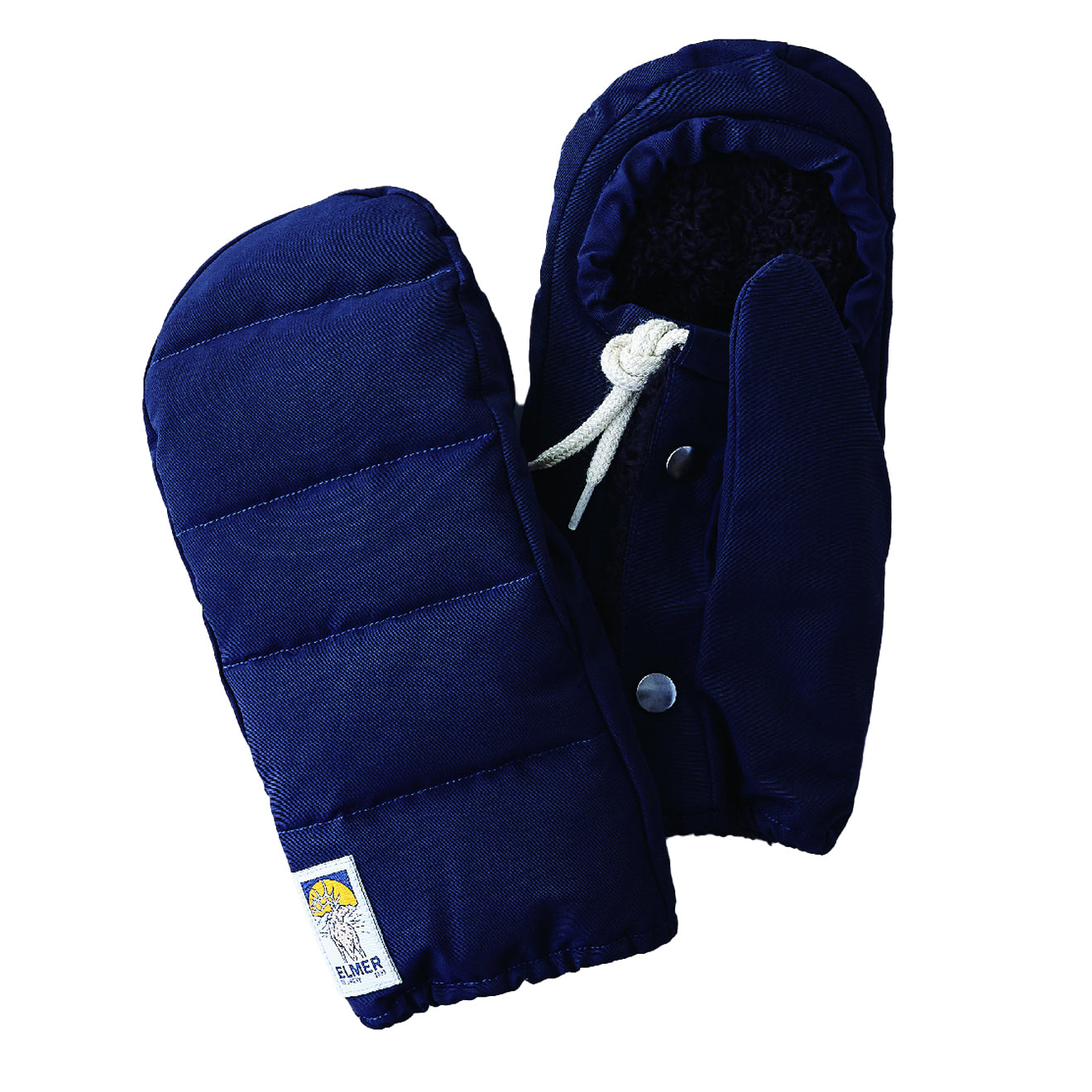 Elmer Gloves Cover Down Mitten Navy - Parasol Store