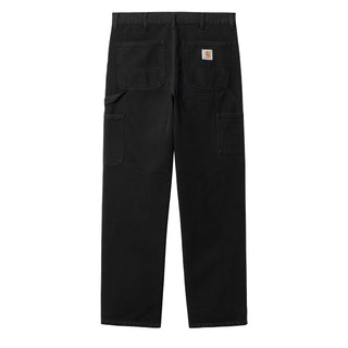 Carhartt WIP Single Knee Pant Black Aged Canvas - Parasol Store