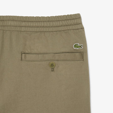 Lacoste Drawstring Trousers Khaki Green - Parasol Store