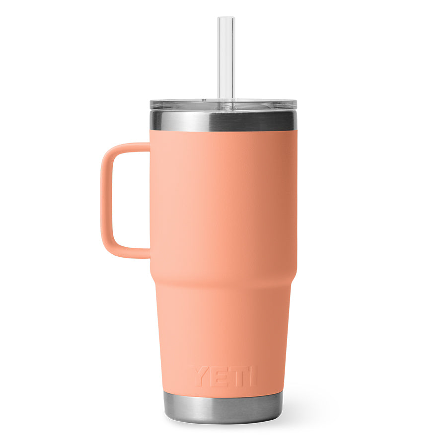 YETI Rambler 25oz Straw Mug Lowcountry Peach - Parasol Store