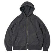 Frizmworks OG Pigment Dyeing Hood Zipup Parka Charcoal - Parasol Store
