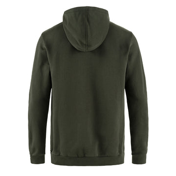 Fjallraven Logo Hoodie Deep Forest - Parasol Store