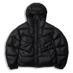 Frizmworks Smock Puffer Down Parka Black - Parasol Store
