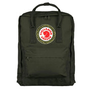Fjallraven Kanken Classic Embroidered Backpack Forest Green Celtic - Parasol Store