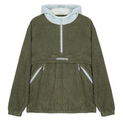 Hikerdelic Hooded Cord Smock Jade Green Hikerdelic