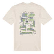 Hikerdelic Peak & Precinct SS T-Shirt Oatmilk Hikerdelic