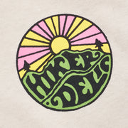 Hikerdelic Original Logo SS T-Shirt Oatmilk Hikerdelic