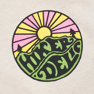 Hikerdelic Original Logo SS T-Shirt Oatmilk Hikerdelic