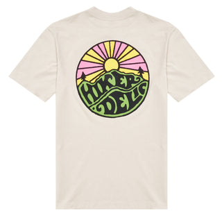 Hikerdelic Original Logo SS T-Shirt Oatmilk Hikerdelic