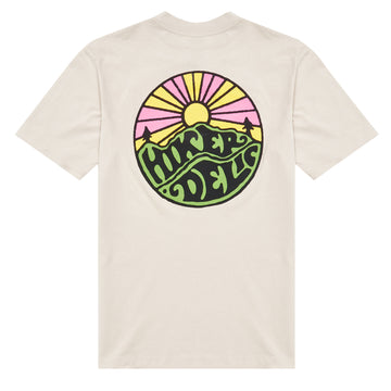 Hikerdelic Original Logo SS T-Shirt Oatmilk Hikerdelic