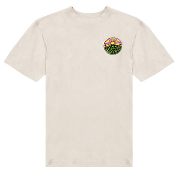 Hikerdelic Original Logo SS T-Shirt Oatmilk Hikerdelic