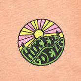 Hikerdelic Original Logo SS T-Shirt Coral Hikerdelic