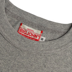 Big John MHTS09M Tubular Heavyweight S/S T-Shirt Gray