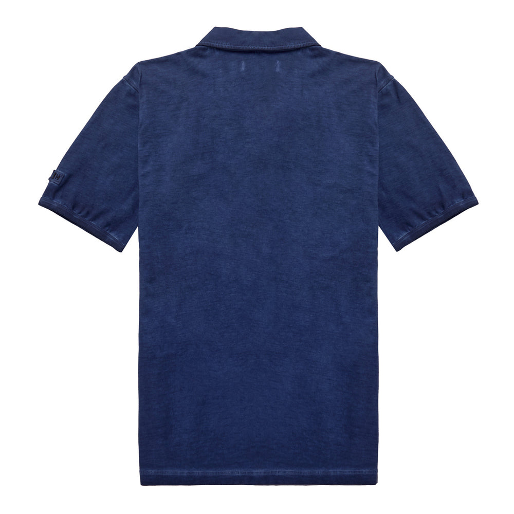 Left Hand Cold Dye Polo Navy Left Hand