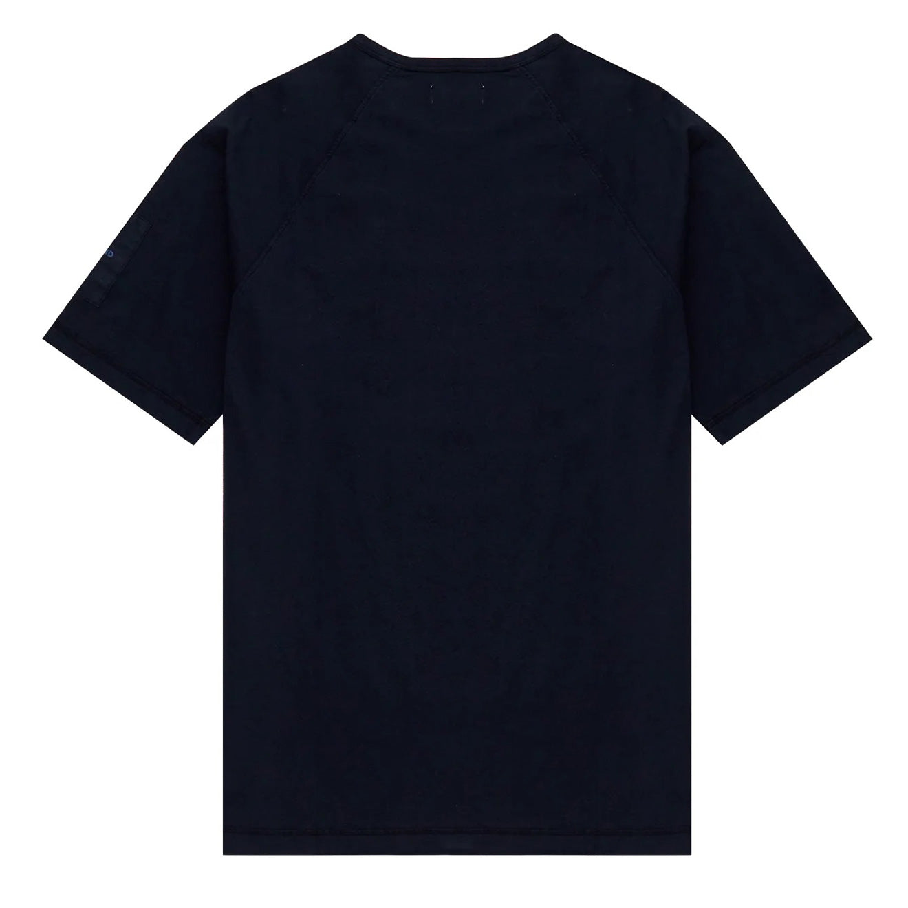 Left Hand Contrast Panel Tee Navy Left Hand