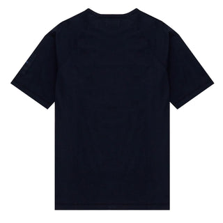 Left Hand Contrast Panel Tee Navy Left Hand