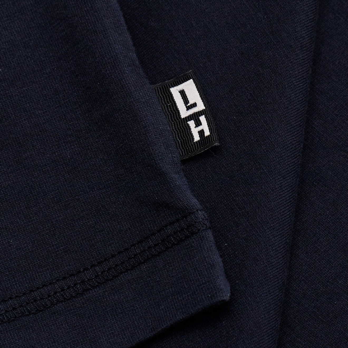 Left Hand Contrast Panel Tee Navy Left Hand