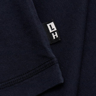 Left Hand Contrast Panel Tee Navy Left Hand