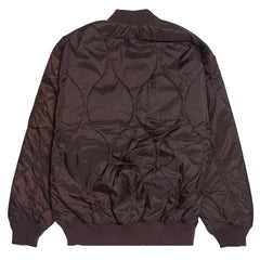 Obey Womens Daybreak MA-1 Bomber Java Brown Obey