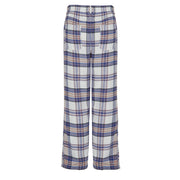 Obey Womens Max Plaid Pants Unbleached Multi Obey