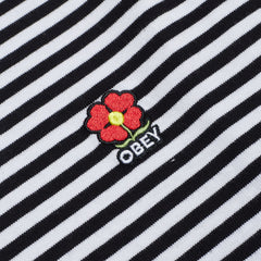 Obey Womens Romelia Tee LS Black Multi Obey