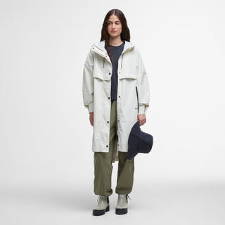 Barbour Womens Jayla Waterproof Parka Salt - Parasol Store