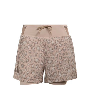 Adidas Terrex Womens WXPL 2 In 1 Shorts AOP Beige / Wonder Taupe / Trace Brown - Parasol Store