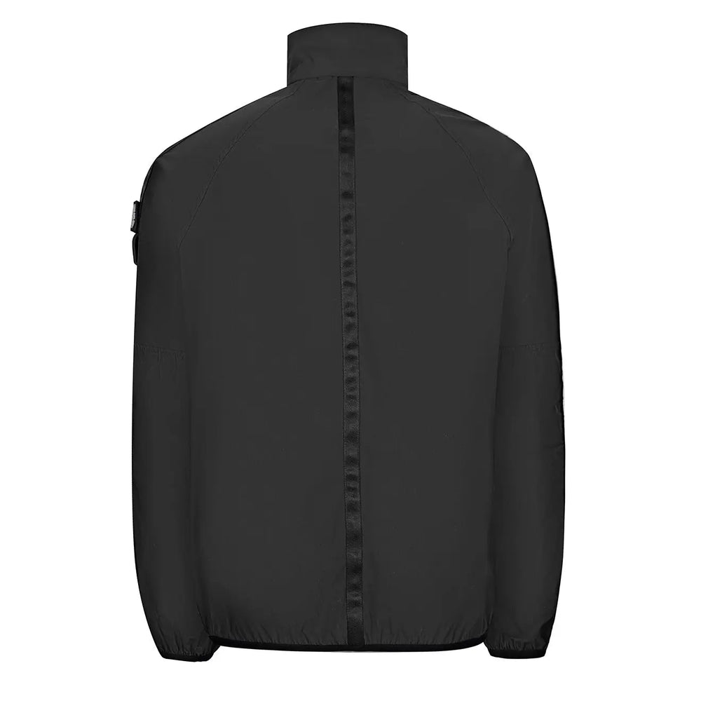 ST95 4 Way Stretch Zip Through Black ST95