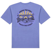 Hikerdelic Surf Meets Street SS T-Shirt Digital Violet - Parasol Store