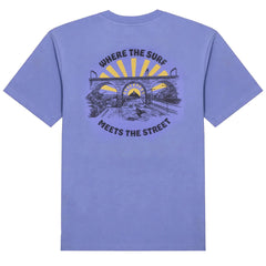 Hikerdelic Surf Meets Street SS T-Shirt Digital Violet - Parasol Store
