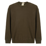 Ten C Felpa Girocollo Chiusa Crew Sweat Lizard Green Ten c