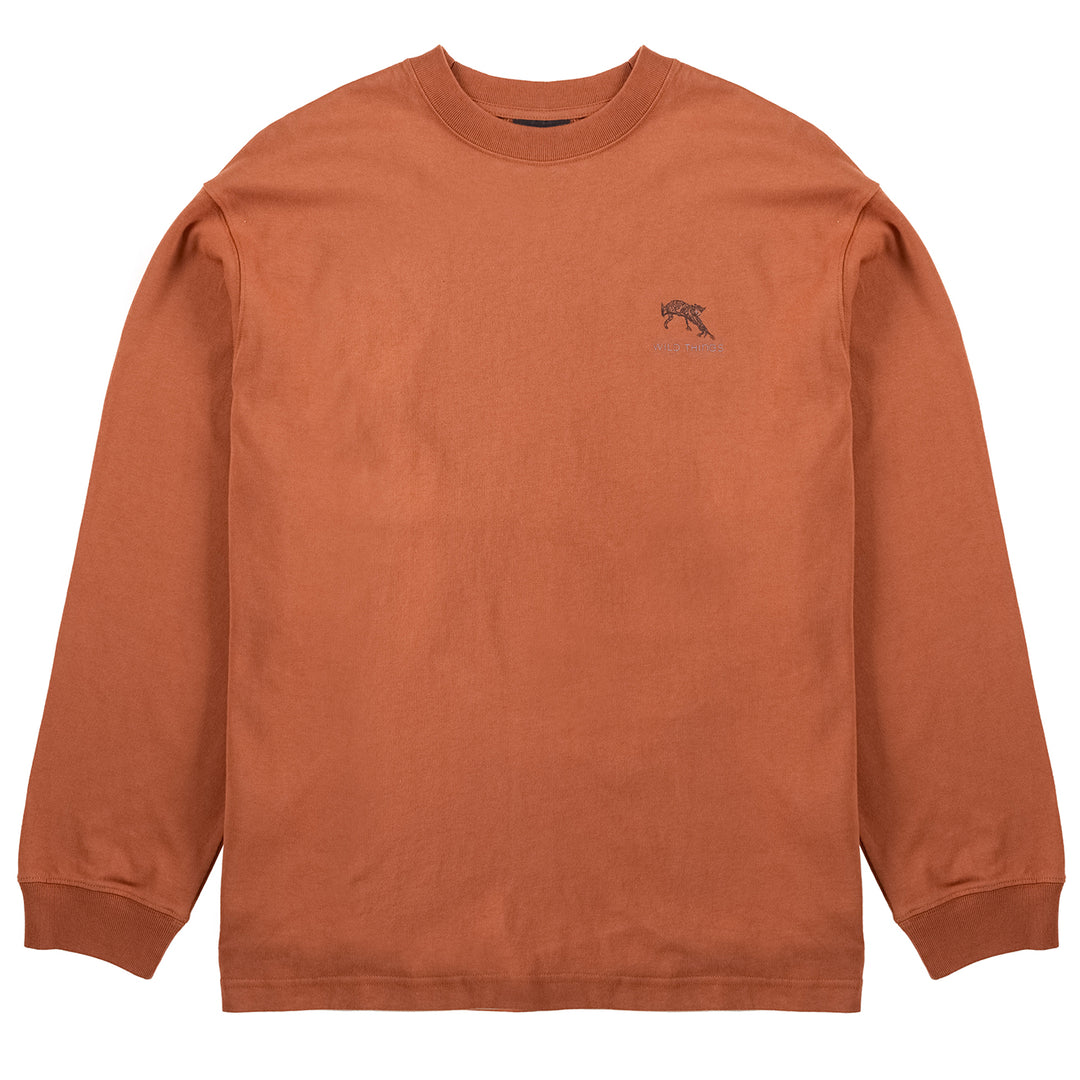 Wild Things Long Tee 2 Orange - Parasol Store
