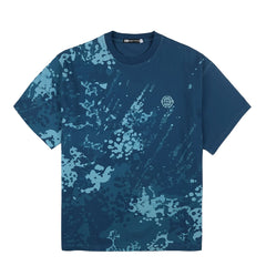 ST-95 x Anna Bergonzini Camouflage T-Shirt Blue - Parasol Store