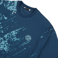 ST-95 x Anna Bergonzini Camouflage T-Shirt Blue - Parasol Store
