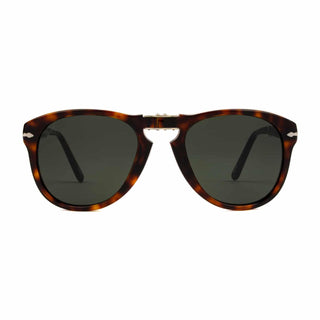 Persol 0PO0714 24/31 54 Sunglasses Havana / Green Persol