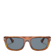 Persol 0PO3271S 96/56 55 Sunglasses Terra Di Siena / Light Blue Persol