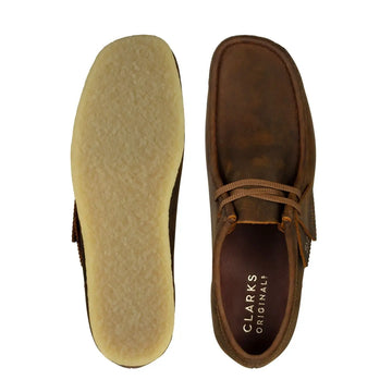 Clarks Originals Wallabee Shoes Beeswax Leather Clarks Originals