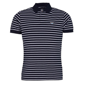 Barbour Styhead Stripe Polo Navy Barbour