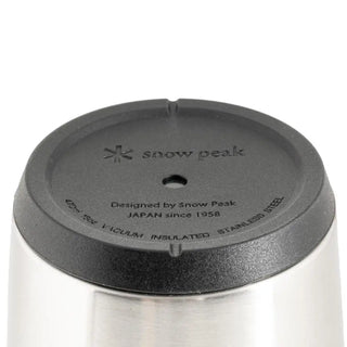 Snow Peak Shimo Tumbler 470 Silver Snow Peak