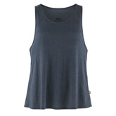 Fjallraven Womens High Coast Loose Tank Top Navy Fjallraven