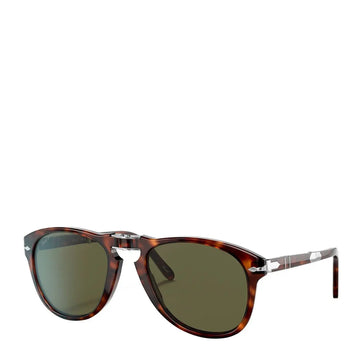 Persol Steve McQueen PO0714SM 24/P1 54 Sunglasses Havana / Polar Green Persol