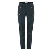 Fjallraven Womens Nikka Trousers Curved Dark Navy Fjallraven