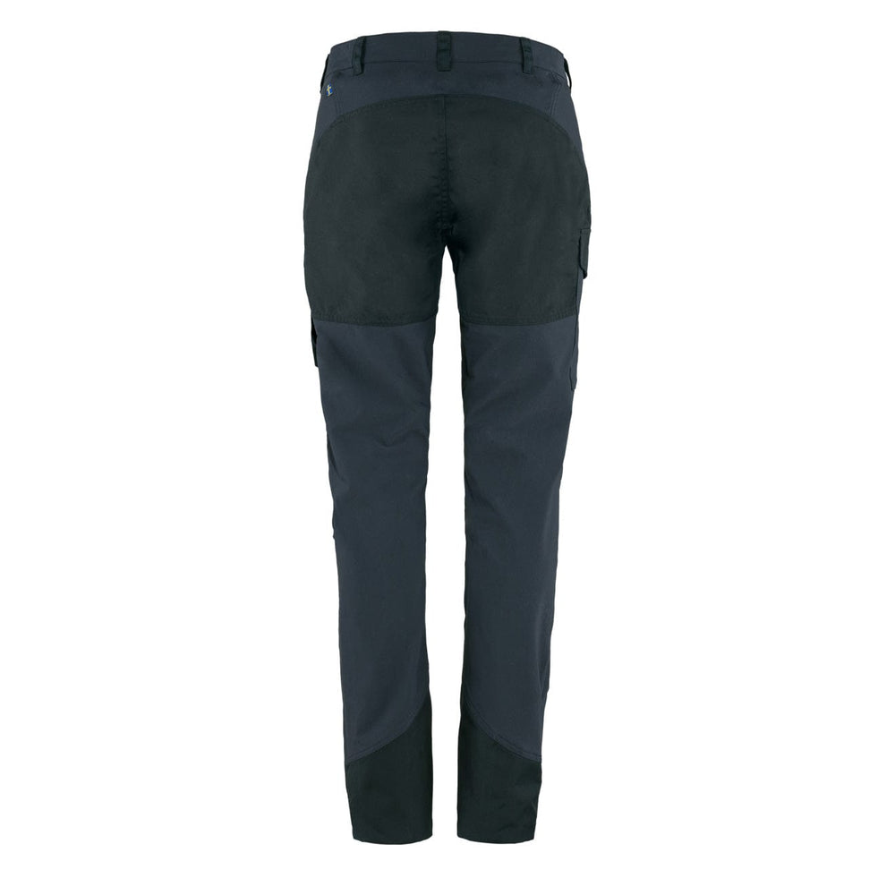 Fjallraven Womens Nikka Trousers Curved Dark Navy Fjallraven