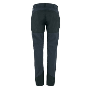 Fjallraven Womens Nikka Trousers Curved Dark Navy Fjallraven