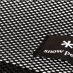 Snow Peak Mesh Folding Bench Black Snow Peak