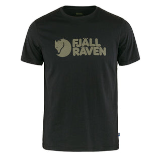 Fjallraven Logo T-Shirt Black Fjallraven