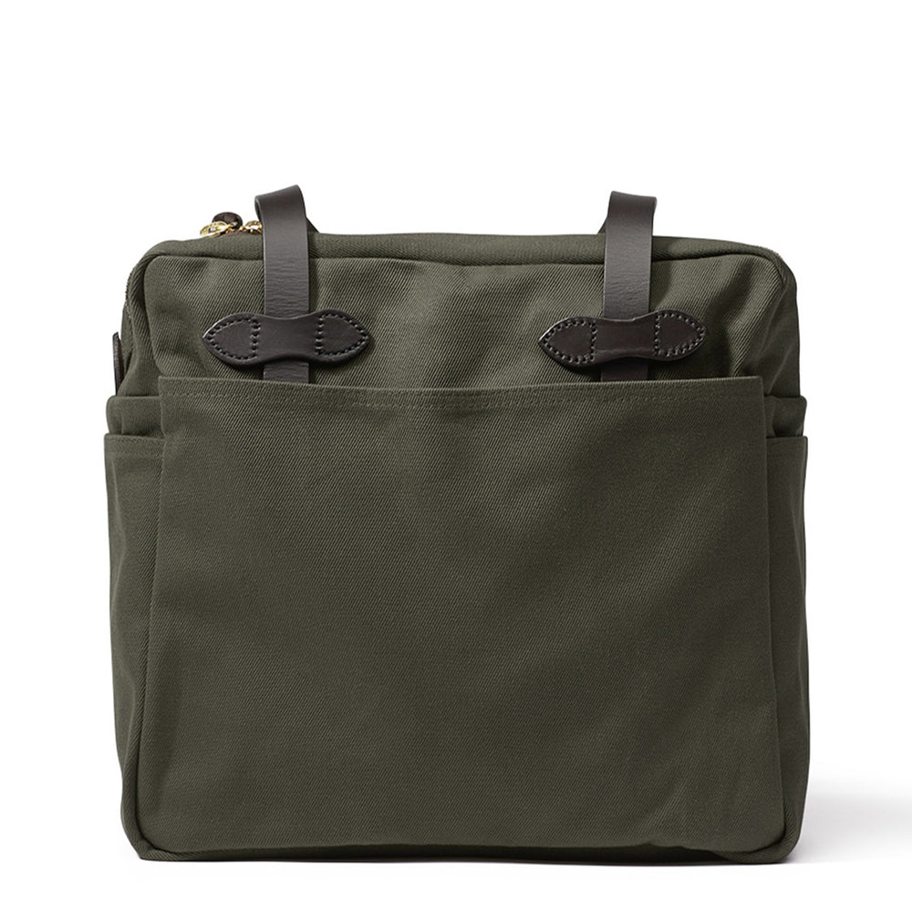 Filson Tote Bag with Zipper Otter Green Filson
