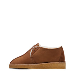 Clarks Originals Womens Desert Trek Warmlined Shoes Tan Clarks Originals