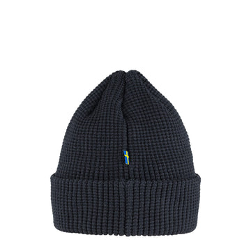 Fjallraven Tab Beanie Hat Dark Navy Fjallraven
