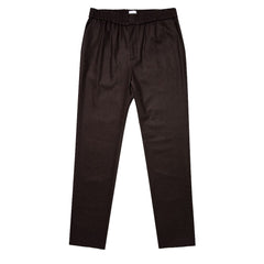 Sunspel Drawstring Trouser Chocolate Sunspel